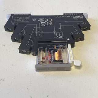 OMRON G2RV-SR700 Sockel + G2RV-1-S-G Relais 6A 24VDC Neu2