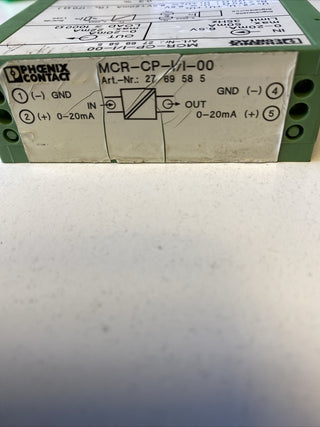 Phoenix Contact MCR-CP-I/I-00 2769585, Speisetrenner, unbenutzt in OVP3