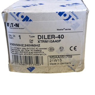 Eaton-  Hilfs-Schütz - DILER-40 230V - 4 Schließer - 0 Öffner1