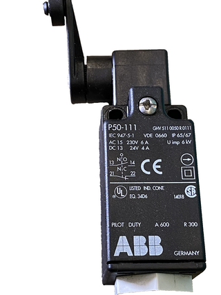ABB Endschalter P50-111 | IP65/IP67 | Robustes Metallgehäuse | Positionsschalter4