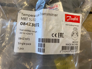 Danfoss MBT 5252 Temperaturmessumformer 084Z3072 - Pt100, 4-20mA, NEU & OVP0