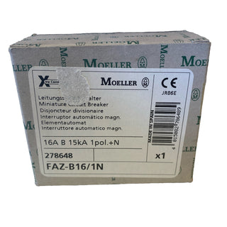 EATON Leitungsschutzschalter 1+N B 16A 15kA AC FAZ B16/1N 2786481