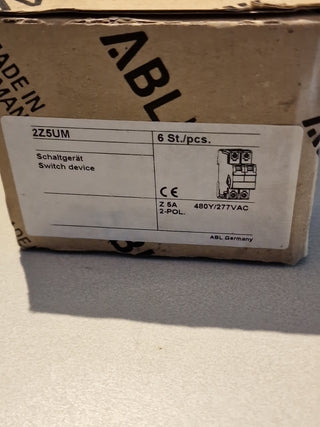 ABL Sursum 2Z5UM  Leitungsschutzschalter480Y/277VAC6