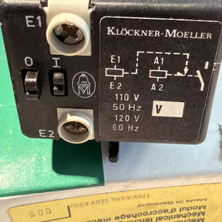 Klöckner Moeller DIL R [z.B. 22] Hilfsschütz + V DIL R Zeitbaustein 110V NEU4