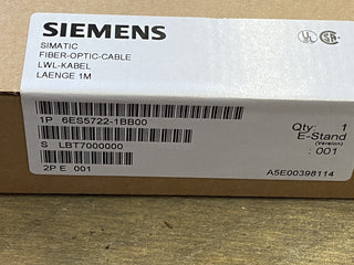 Siemens SIMATIC S5 LWL-Steckleitung 1,0m | 6ES5722-1BB00 | OVP NEU1