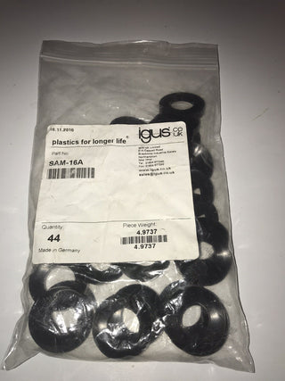 Igus SAM-16 Lineargleitlager Geschlossen, Innen-Ø 16.5mm x 8.7mm5