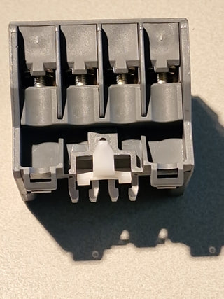 1x ABB CA5-40E Hilfskontaktblock Hilfsschalterblock 4 Schließer frontseitig GEB4