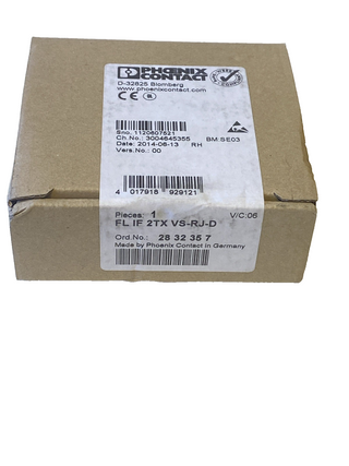 Phoenix Contact FL IF 2TX VS-RJ-D Medienmodul 2832357 neu2