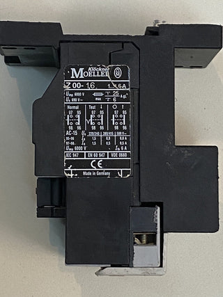 Moeller Z00-1,6 Motorschutzrelais 1-1,6A -6