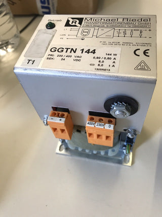 RIEDEL GGTN 144 Gleichrichtergerät / Sicherheitstransformator 24V 6A – geprüft