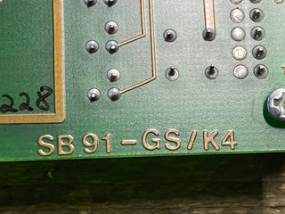 SB91GSK4 - HEYNAU RAMSTETTER - SB 91-GS/K4 / Carte interf. sortie USED2