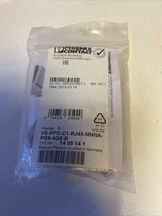 Phoenix Contact Sensor/ Aktor Datensteckverbinder VS-PPC-C1-RJ45-MNNA-PG9-8Q50