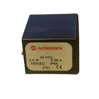 Norgren 2701 24VDC Magnetventil 2,0W 0,08A Pneumatik Hydraulik".1