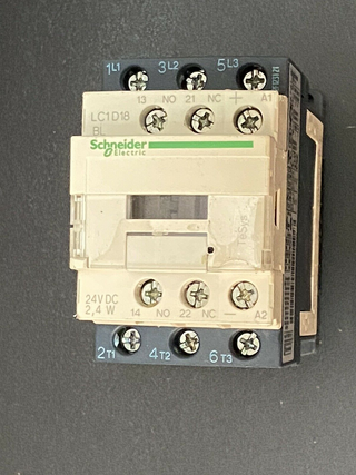 SCHNEIDER ELECTRIC LC1D18BL Schütz,  DIN-Schiene, 24V, 3NO, 3-polig,1