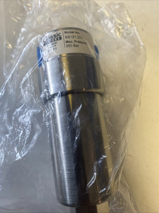 Edelstahl Hochdruck-Filtergehäuse SS127.201 – 1/4" NPT – 350 bar – NEU1