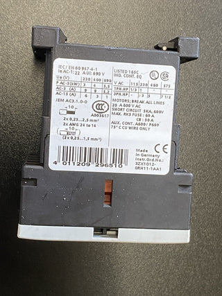 Siemens 3RT1016-2BB42 Leistungsschütz1