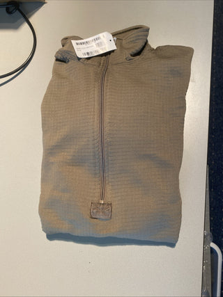 US Army Gen III Level 2 ECWCS Waffle Fleece Shirt – TAN 499 – NEU (Größen S - X