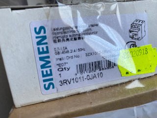 Siemens SIRIUS Leistungsschalter 3RV1011-0JA10 – NEU & OVP1