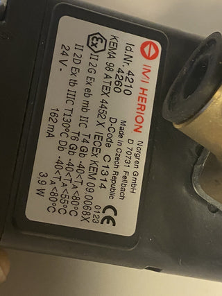Norgren 2401103426002400 Elektropneumatisches Sitzventil, 3/2-Wege, G1/4, 24V DC10