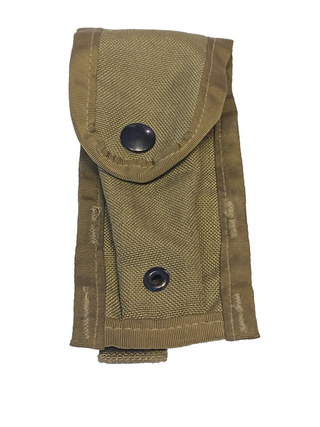 USMC MOLLE 2-Magazine Ammunition Pouch, NSN 8465-01-532-2304 (Coyote Brown)1