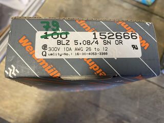79x Weidmüller BLZ 5.08/04/180 SN OR BX (Art.-Nr. 1526660000) – NEU3