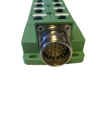 Phoenix Contact Verteilerbox SACB-8/16-M23 180, 1692789, 8x M12 auf M23, gebrauc2