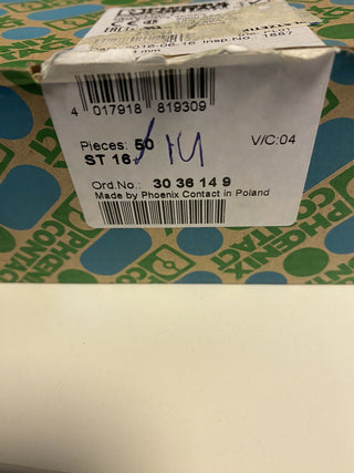 14x Phoenix Contact ST 16 Durchgangsreihenklemme 3036149 Zugfeder Grau 16mm² Neu2
