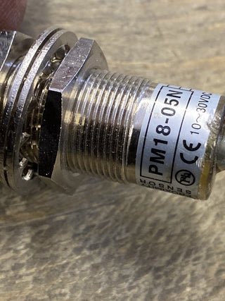 FOTEK PM18-05N-S Induktiver Näherungssensor M18 NPN NO 5mm | Gebraucht9