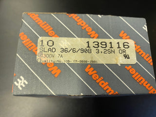 10x Weidmüller SLAD 32/90B 3.2SN Stiftleiste 1390960000 | 32-polig | NEU & OVP0