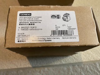 Siemens Leistungsschalter 3RV2021-1GA10 1 Stück(e) Einstellbereich (Stromstärke)1