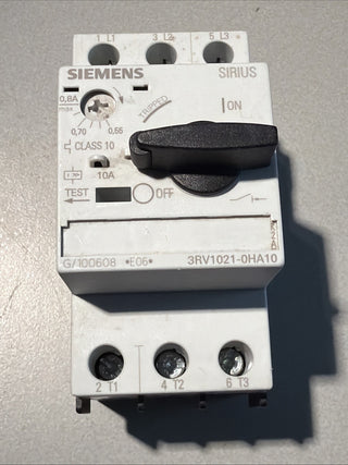 Siemens 3RV1021-0HA10 Leistungsschalters,0