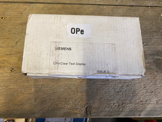 Siemens 6SE9590-0XX87-8BF0 Operator Panel OPe – NEU & OVP – Micromaster/Midimast2