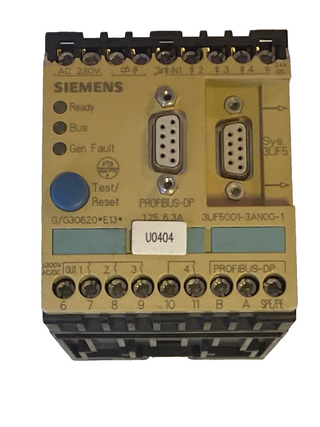Siemens SIMOCODE-DP Grundgerät 3UF5001-3AN00-1 (Gebraucht)4