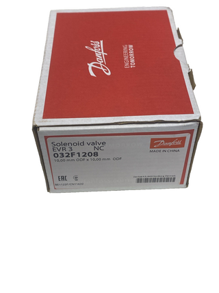 Danfoss Magnetventil EVR3 Löt 10mm NC 032F1208 NEU2