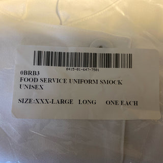 Koch Jacke  Food Service Smock Kittel - NEU - NSN 8415-01-647-75014