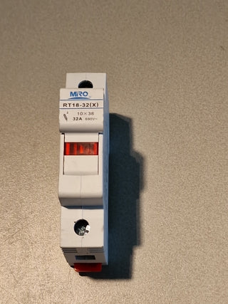 2x Starker 1p RT18-32X DIN-Schienensicherungshalter#90