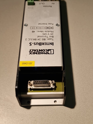 Phoenix Contact IBS24BK/LC2 Bus Terminal 2759090 INTERBUS-S 24V DC6
