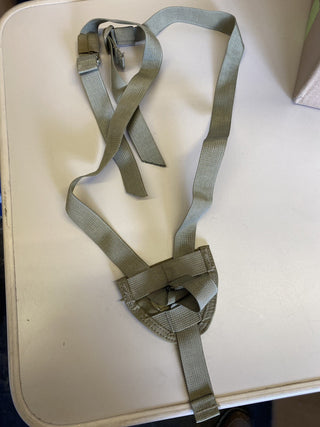 Cordura Nylon War Belt Y-Suspenders Khaki NEW adjustable NSN 8415-01-529-24560