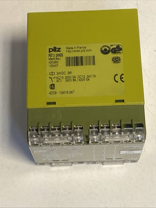 Pilz PST3 Sicherheitsrelais 420280 Schutztürwächter 24VDC 3S – gebraucht