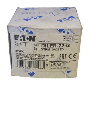 Eaton DILER-22-G(24VDC) Schütz 24 V/DC 6 A 1 St.1