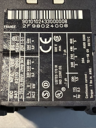 Schneider Electric TeSys K LP5K0901BW3 Wendeschütz 24V DC – geb2