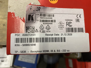 Kramer TP-583R 4K HDR HDBaseT Empfänger5