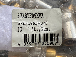 10x Parker Rectus Schnellkupplung 87KBTF09MVX – NEU & OVP2