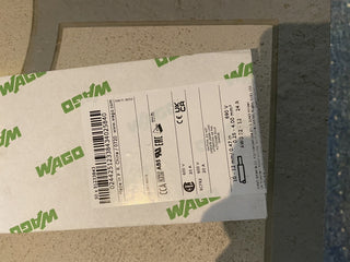 WAGO 2022-1401 Basisklemme 5.20 mm Zugfeder Belegung: L Grau 50st2