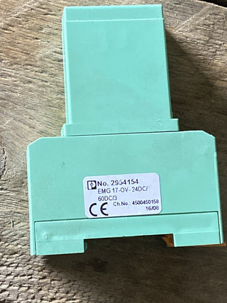 Phoenix Contact EMG 17-OV-24DC/60DC/3 Optokoppler / Solid-State-Relais 24V DC0