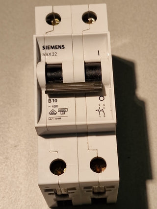 Siemens 5SX22 B10 Leitungsschutzschalter#114