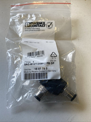 Phoenix Contact SAC-M12T/2XM12 PB DP (Art.-Nr. 1507780) – NEU & OVP