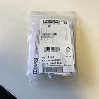 Phoenix Contact M12-Stecker 8-polig | SACC-M12MS-8Q SH (1543236) | NEU & OVP