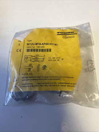 Turck Induktiver Sensor NI12U-M18-AP4X-H1141 – NEU & OVP0