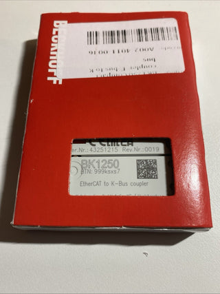 Beckhoff BK1250 | EtherCAT-Kompakt-Buskoppler (K-Bus / E-Bus) – NEU & OVP